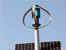 12V Wind Solar Hybrid System With 300W VAWT for Highway Road Monitoring System