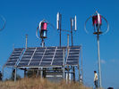 China Maglev Vawt Wind Solar Hybrid Power System For Remote Area Telecom Station factory