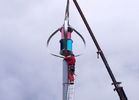 Home Wind Turbine Maglev / Magnetic Levitation Generator CXF3000