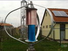 China 120 Volt VAWT Maglev Vertical Axis Wind Turbines For The Home factory
