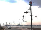 China Wind Solar Hybrid Street Light System with Sodium lamps working 12 hours each night factory