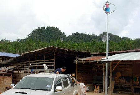 Magnetic levitation Vertical Axis Maglev Wind Generator for Farm's Alternator